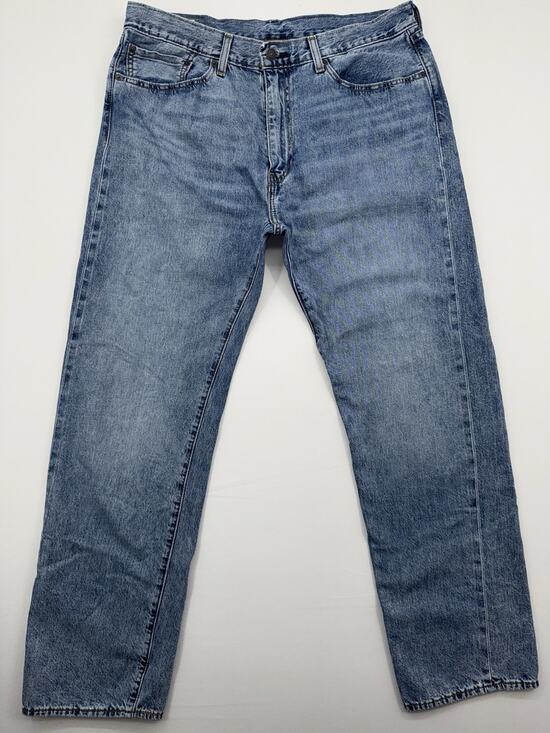 Levi's Other - Levi's 505 Mens Jeans 36x32 Medium Wash Blue Regular Fit Straight Leg Denim